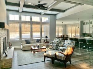 Living Room Window Treatment