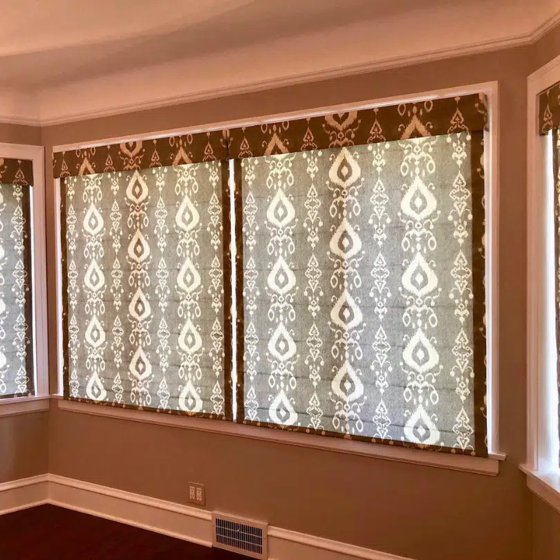 Roman shades