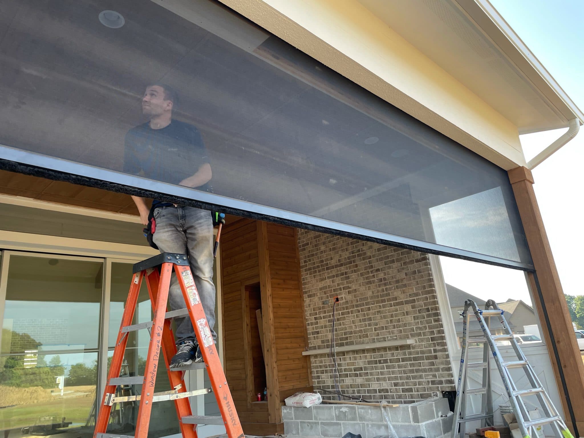 Save Energy With Exterior Porch Shades WindowDecor