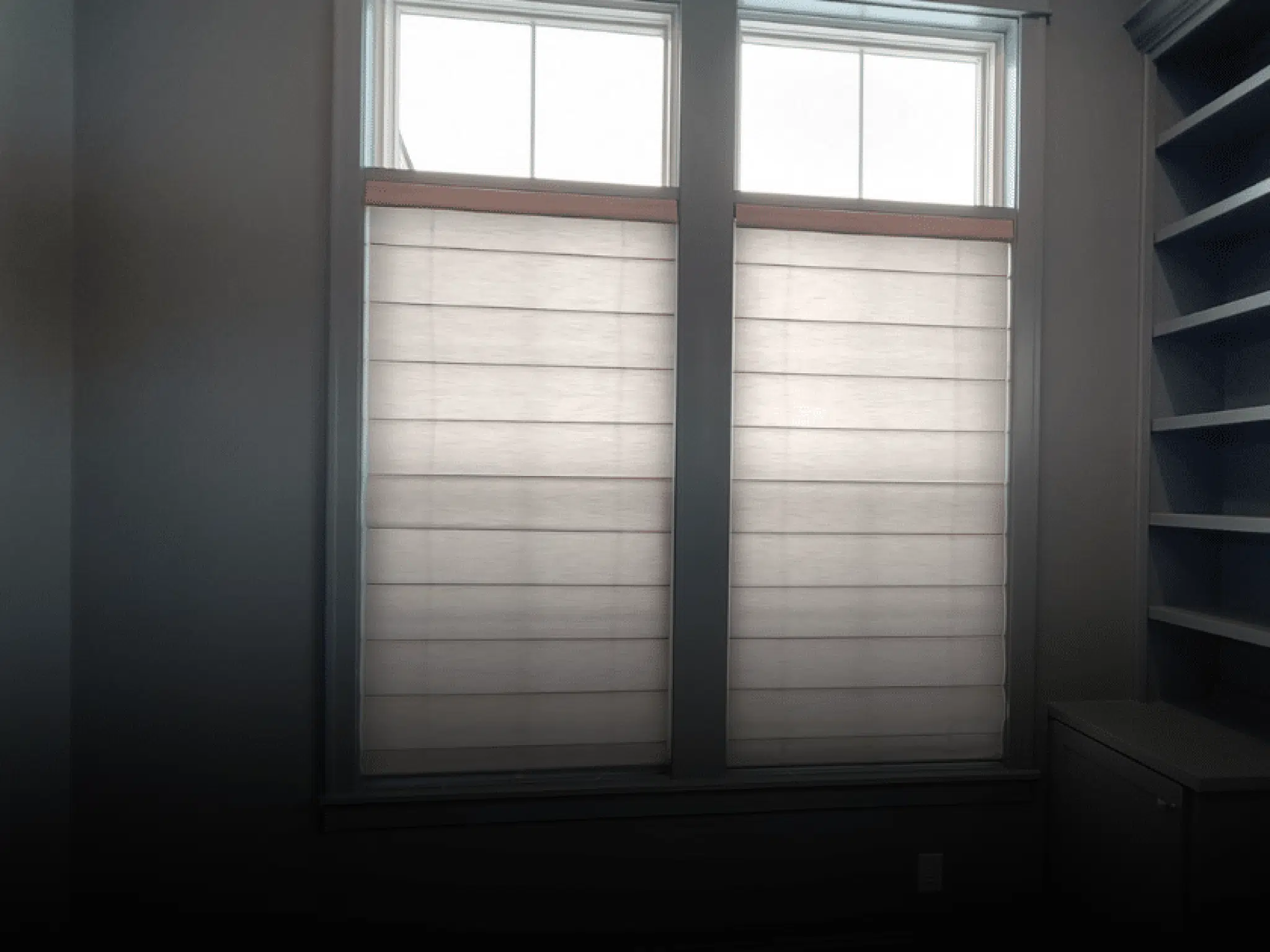 How to Organize a Multi Use Space Blending Window Treatments and Closet Solutions WindowDecor Featured 1